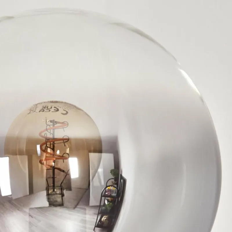 Suspension Verre Fumé-hofstein Gastor Lampadaire 30 cm Ambre, Clair, Fumé, 4 lumières