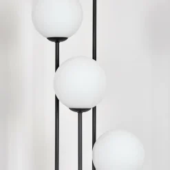 hofstein Gastor Lampadaire 30 cm Blanc, 4 lumières