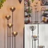 hofstein Gastor Lampadaire 30 cm Clair, Fumé, 4 lumières