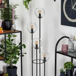 hofstein Gastor Lampadaire 30 cm Clair, 4 lumières