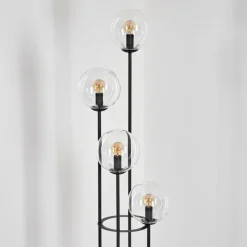 hofstein Gastor Lampadaire 30 cm Clair, 4 lumières