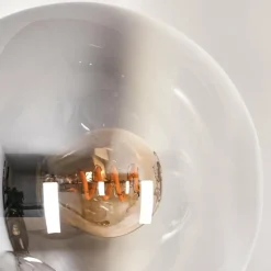 hofstein Gastor Lampadaire 33 cm Noir, 5 lumières