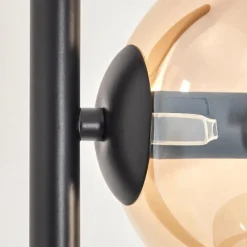 hofstein Gastor Lampadaire 31 cm Noir, 3 lumières