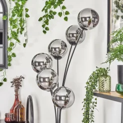 Suspension Verre Fumé-hofstein Gastor Lampadaire Chrome, Fumé, 6 lumières