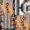 hofstein Gastor Lampadaire Chrome, Clair, Fumé, 4 lumières