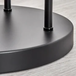 hofstein Gastor Lampadaire Noir, 3 lumières