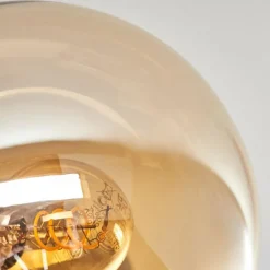 hofstein Gastor Plafonnier 91 cm Ambre, Fumé, 12 lumières