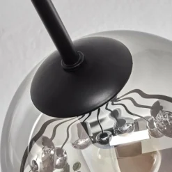 hofstein Gastor Plafonnier 83 cm Chrome, Clair, 10 lumières