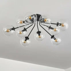 hofstein Gastor Plafonnier 83 cm Clair, 10 lumières