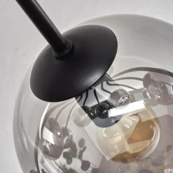 hofstein Gastor Plafonnier 83 cm Fumé, 10 lumières