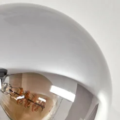 hofstein Gastor Plafonnier 87 cm Noir, 8 lumières