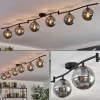 hofstein Gastor Plafonnier, Boule lumineuse Chrome, Fumé, 6 lumières
