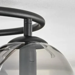 hofstein Gastor Plafonnier, Boule lumineuse 37 cm Fumé, 3 lumières