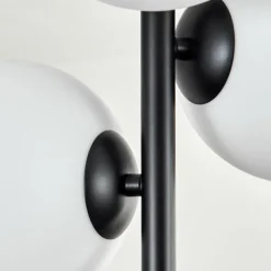 hofstein Gastor Plafonnier, Boule lumineuse Transparent, 6 lumières