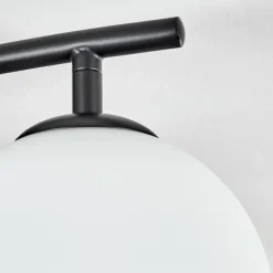 hofstein Gastor Plafonnier, Boule lumineuse Blanc, 2 lumières