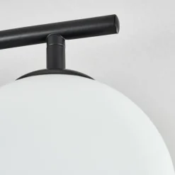 hofstein Gastor Plafonnier, Boule lumineuse Blanc, 4 lumières