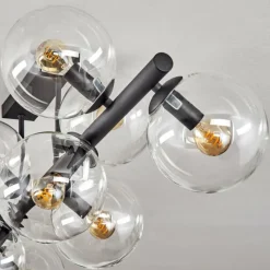 hofstein Gastor Plafonnier, Boule lumineuse Clair, 10 lumières