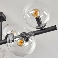 hofstein Gastor Plafonnier, Boule lumineuse Clair, 8 lumières