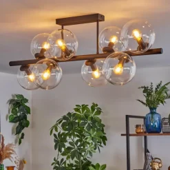 hofstein Gastor Plafonnier, Boule lumineuse Clair, 8 lumières