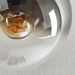 hofstein Gastor Plafonnier, Boule lumineuse Clair, Fumé, 5 lumières