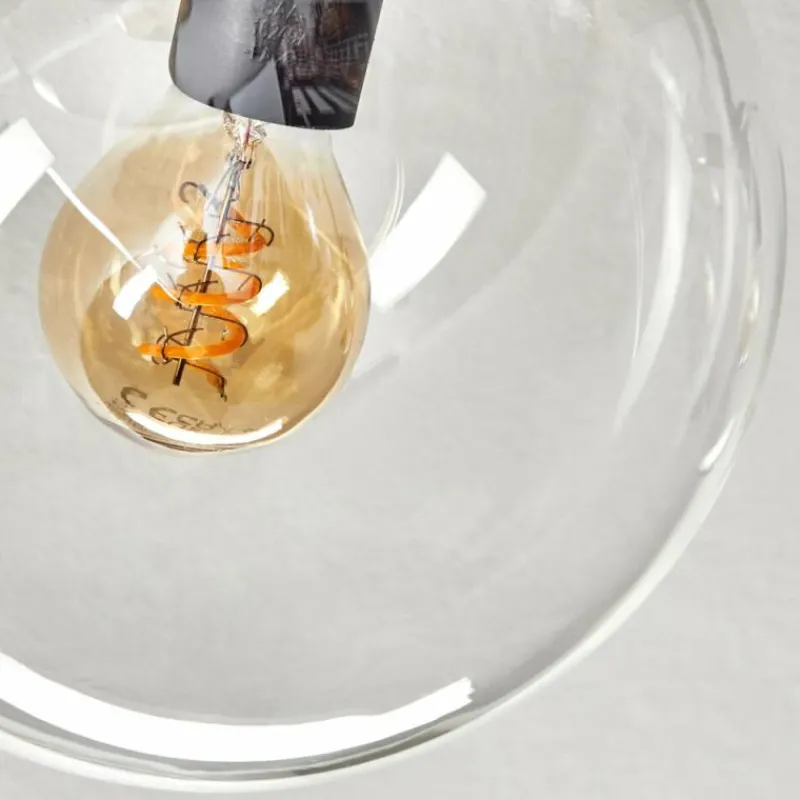 hofstein Gastor Plafonnier, Boule lumineuse Clair, 5 lumières