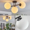 hofstein Gastor Plafonnier, Boule lumineuse Blanc, 3 lumières