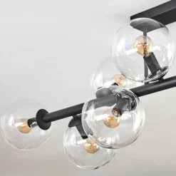 hofstein Gastor Plafonnier, Boule lumineuse Clair, 10 lumières