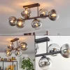 Suspension Verre Fumé-hofstein Gastor Plafonnier, Boule lumineuse Clair, Fumé, 6 lumières