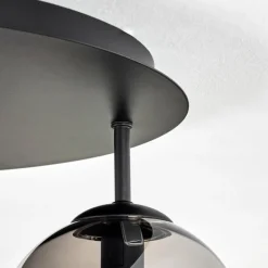 hofstein Gastor Plafonnier, Boule lumineuse 45 cm Fumé, 5 lumières