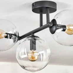 hofstein Gastor Plafonnier, Boule lumineuse Clair, 3 lumières