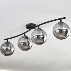 hofstein Gastor Plafonnier Fumé, 4 lumières