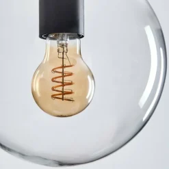 hofstein Gastor Suspension, Boule lumineuse Clair, 1 lumière