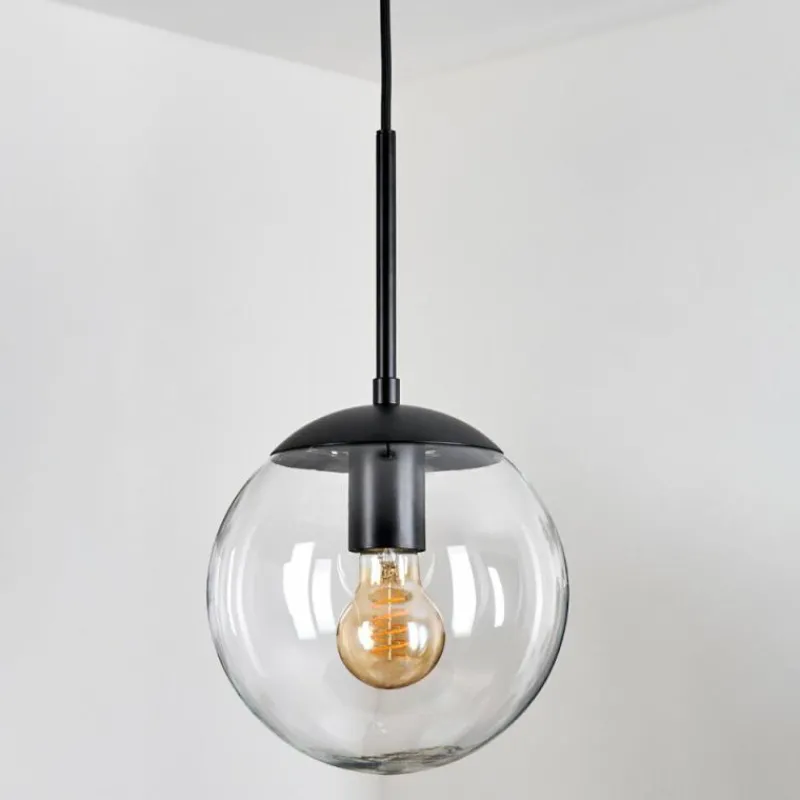 hofstein Gastor Suspension, Boule lumineuse Clair, 1 lumière
