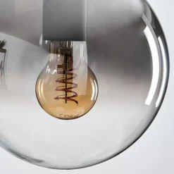 hofstein Gastor Suspension, Boule lumineuse Clair, Fumé, 1 lumière