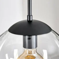 hofstein Gastor Suspension, Boule lumineuse 25 cm Clair, 1 lumière