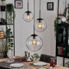hofstein Gastor Suspension, Boule lumineuse Clair, 3 lumières