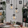 hofstein Gastor Suspension, Boule lumineuse Clair, 3 lumières