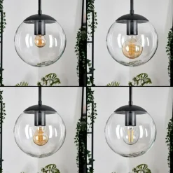 hofstein Gastor Suspension, Boule lumineuse, Suspension Clair, 5 lumières