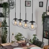 hofstein Gastor Suspension, Boule lumineuse, Suspension Clair, 4 lumières