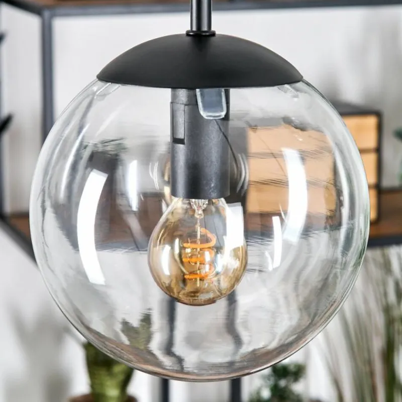 hofstein Gastor Suspension, Boule lumineuse, Suspension Clair, 5 lumières