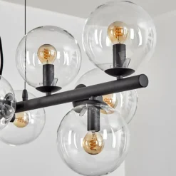 hofstein Gastor Suspension, Boule lumineuse, Suspension Clair, 10 lumières