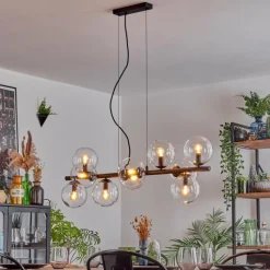 hofstein Gastor Suspension, Boule lumineuse, Suspension Clair, 10 lumières