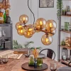 hofstein Gastor Suspension, Boule lumineuse, Suspension Ambre, 10 lumières