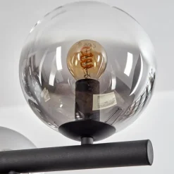 hofstein Gastor Suspension, Boule lumineuse, Suspension Clair, Fumé, 10 lumières