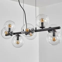 hofstein Gastor Suspension, Boule lumineuse, Suspension Clair, 8 lumières