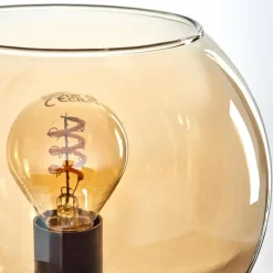 hofstein Gastor Suspension, Boule lumineuse, Suspension Ambre, 10 lumières