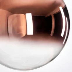 hofstein Gastor Suspension, Boule lumineuse, Suspension 30 cm Clair, Cuivré, 1 lumière