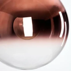 hofstein Gastor Suspension, Boule lumineuse, Suspension Clair, Cuivré, 1 lumière