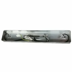 Lampes Industrielles-Luminaires Steinhauer Gearmetal Plafonnier, Spot de plafond Argent Oxydé, 3 lumières