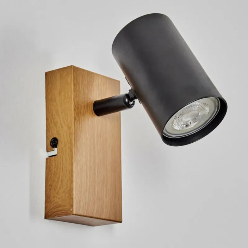 Luminaires Scandinaves-hofstein Gesteira Applique murale, Spot mural Couleur bois, 1 lumière